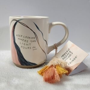 Morgan Harper Nichols Fringe Keep Looking Stoneware Coffee Cup Mug 11 Oz